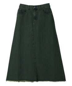 Green Parks ・ＳＵＧＡＲ　ＳＰＯＯＮ　カラーデニムスカート