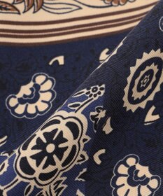 JOSEPH ABBOUD 【イタリア製・Holliday&Brown】フラワーバンダナプリント ポケットチーフ