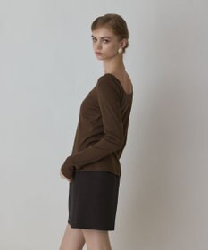 GRACE CONTINENTAL ウ－ルコットンテレコトップ