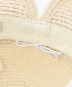 ANY KIDS ウオッシャブル後ろ割れリボンハット