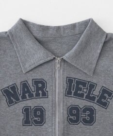 WEGO ロゴダブルZIPトップ