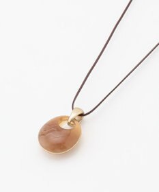 J.PRESS LADIES 【リバーシブル】マーブル ネックレス