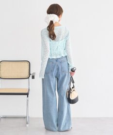 earth music&ecology SET2点カットレースプルオーバー＋ビスチェ