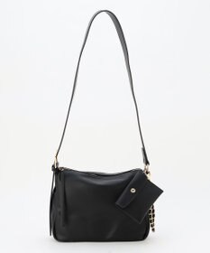LA BAGAGERIE 【maison vert】 【チェーンチャーム・ミニポーチ付き】2WAYベルトワンショルダー
