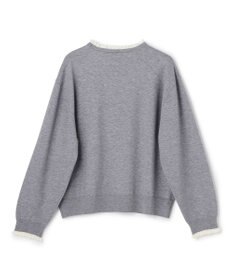 UNFILO フリルトリミング ニット