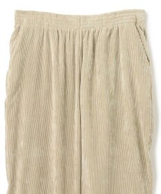 UNFILO MENS 【男女兼用】リラックス コーデュロイ ギャザーパンツ