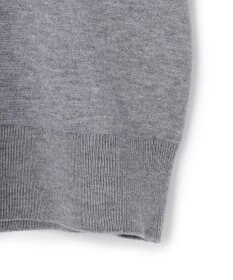 UNFILO フリルトリミング ニット