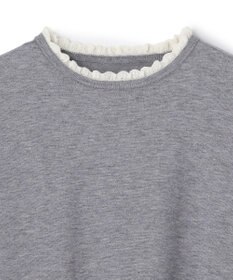 UNFILO フリルトリミング ニット