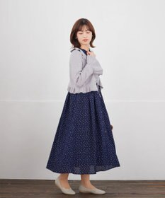 Tiaclasse フリルリボンカーディガン