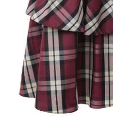 Green Parks ・ＳＵＧＡＲＳＰＯＯＮチェックドロストティアードスカー