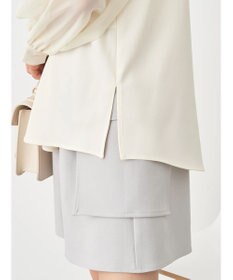 earth music&ecology シアードッキングブラウス