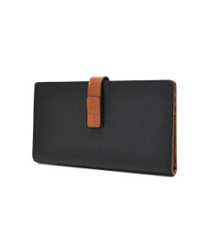 style code 【PADMA/パドマ】ベルトデザイン　シュリンクレザー薄マチ長財布