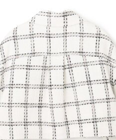 GRACE CONTINENTAL チェックツイードショートジャケット