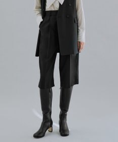 ICB 【洗える】 ウールマットウース ショートパンツ