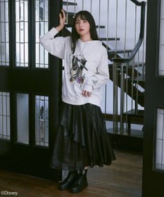 earth music&ecology ナイトメア／アソートプリントパーカー