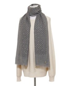 MOONBAT FURLA(フルラ）ウール100％ ウールアーチロゴストール