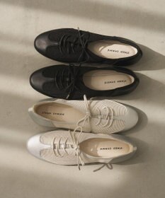 steppi シースルーダービー シューズ