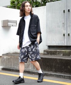 WEGO 【ウエストゴム】パターンナイロンイージーショーツ