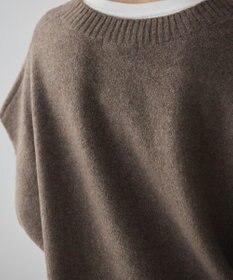 AMERICAN HOLIC ラメ入りＶネックニットベスト