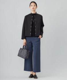 J.PRESS LADIES 【WEB限定カラーあり】T/Rアルガンシルク ワイド パンツ