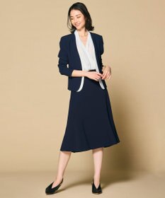 BEIGE， OLIVE / カシュクールフレンチスリーブブラウス