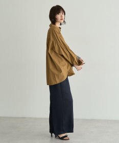 YECCA VECCA ビンテージサテンイージーワイドパンツ