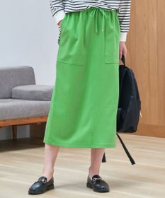 ANY L カットジョーゼットベイカースカート