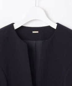 ANY SIS セレモニーダブルクロス クルーカラー ジャケット