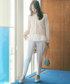 ANY SIS L 【保温効果/ストレッチ】シリーズ累計13万枚突破！ビューティサーモ テーパードパンツ