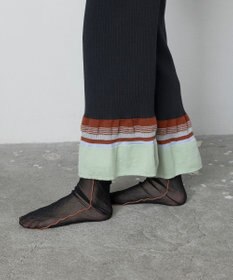 TRICOTE メローフロックメッシュソックス