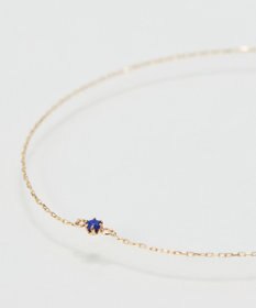 Phoebe 【K10】プチラピスラズリブレスレット　ネイビー/天然石/12月誕生石