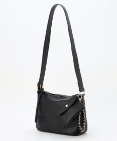 LA BAGAGERIE 【maison vert】 【チェーンチャーム・ミニポーチ付き】2WAYベルトワンショルダー