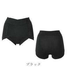 BRADELIS New York 【BRADELIS NewYork peace】　綿混楽々ハイウエストショーツ