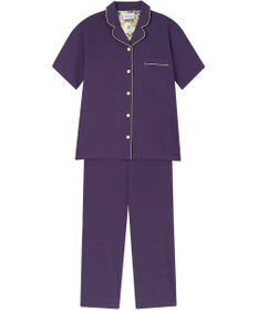 une nana cool 【綿100%】70/2 天竺 半袖開襟パジャマ MADE WITH LIBERTY FABRIC
