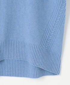 ANY SIS 【洗える】サイドケーブルアンゴラブレンド ニット