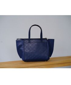 MIYABIYA La quoh with kirakaracho 南蛮七宝エンボスレザー ２WAYトート