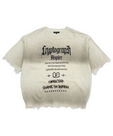 WEGO ダメージボーダーニットプルオーバー(SS)