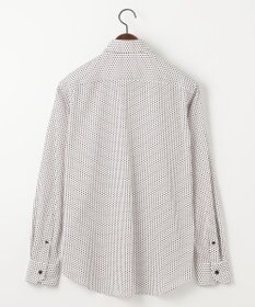 JOSEPH ABBOUD 【25SS・洗える】コンパクトジャージープリント シャツ