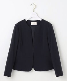 ANY SIS S 【洗える】セレモニーダブルクロス クルーカラー ジャケット