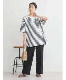 earth music&ecology ラウンドチュニックＴ