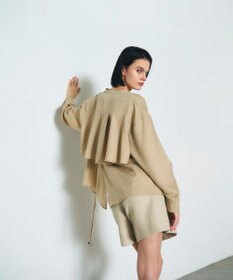 GRACE CONTINENTAL バックシャンオーバーシャツ