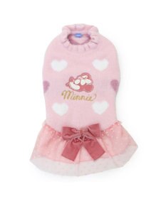 PET PARADISE ディズニー ミニーマウス 遠赤外線 ハートニット  小型犬