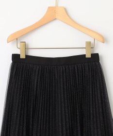 組曲 L ラメチュールプリーツ スカート