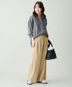 ANY L シアーデニムオーバーシャツ