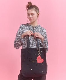 TOCCA 【chayさん着用】【WEB＆一部店舗限定・A4サイズ対応】LUCKY TWINKLE CANVASTOTE キャンバストートバッグ