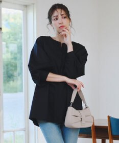 Tiaclasse 【安田美沙子さん着用・2way】リボンギャザーミニバッグ