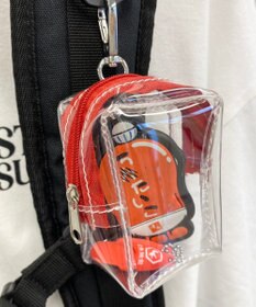 WEGO 立体クリアミニポーチ