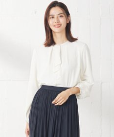 洗える】ラッフルボウ ブラウス 長袖 / any SiS | ファッション通販