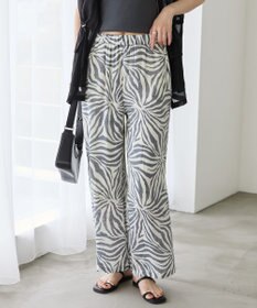 AMERICAN HOLIC ボーホー柄プリントワイドパンツ