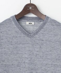 JOSEPH ABBOUD 【吸水速乾/軽量】リネンTOPピケ Tシャツ